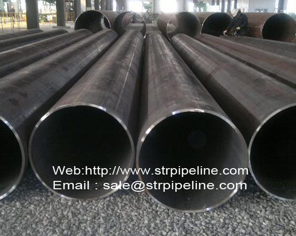 Large diameter seamless steel pipes